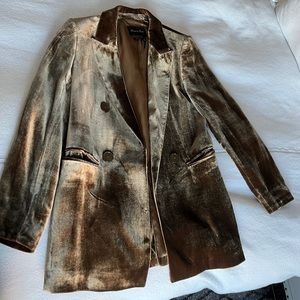 Massimo Dutti Velvet Blazer